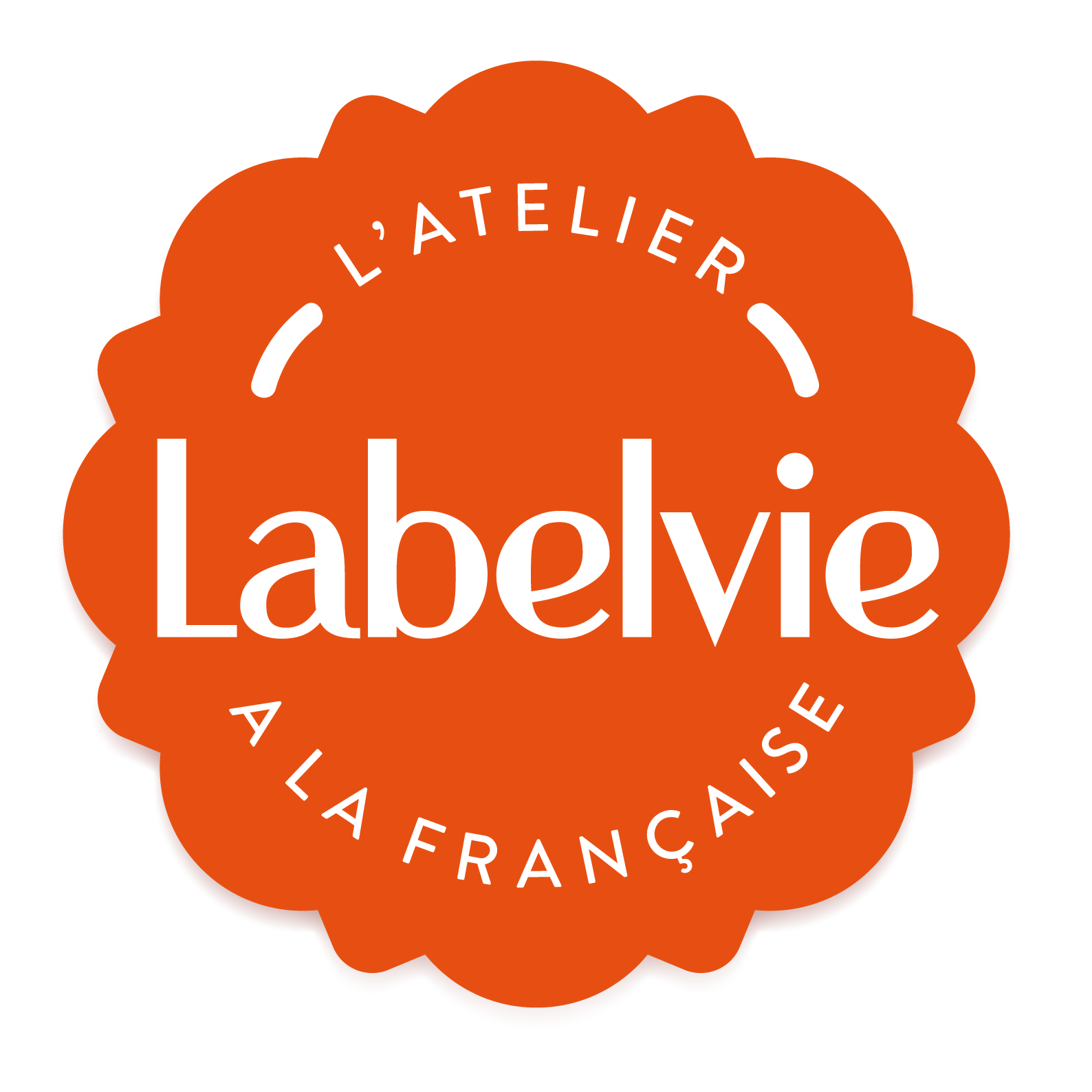 logo orange labelvie l'atelier à la française